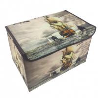 Кошик для зберігання іграшок MR 0625, 38 x 24 x 24 см Корабель