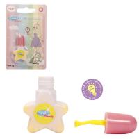 Лак для нігтів на водній основі, жовтий Lindo 882