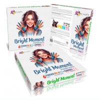 Набір для творчості Яскрава мить, біле полотно, 25 х 30 см Art Craft 5029-AC