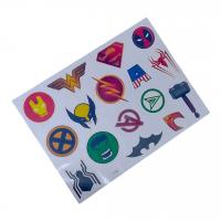 Татуювання-перебивки, тимчасові, Супергерої (1 аркуш) Експрес Удачі Т1