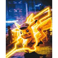 Картина по номерах Пікачу 40x50 см Origami LW30420