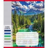 Зошит загальний "Кольори гір" 060-610093K-3 в клітинку, 60 аркушів