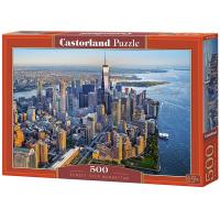 Пазли Захід сонця над Манхеттеном, 500 елементів Castorland B-53674