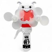 Ручний вентилятор Бульдог 17 см (білий) MIC KA-23-2012