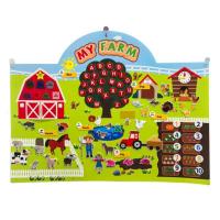 Ігровий плакат “My Farm” (тварини, цифри та англійський алфавіт) MIC C73107