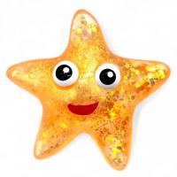 Антистрес, жуйка-тягучка Зірка 9 см (помаранчевий) MIC KA-23-1975