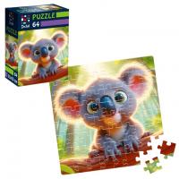 Пазли De.tail. Коала на гілці 64 деталі Vladi Toys DT1234-18
