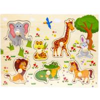 Вкладиші деревʼяні з ручками, 30х22.5 см (ТВАРИНИ, вид3) MIC С76001