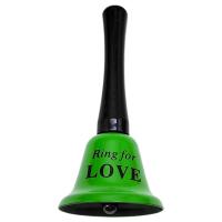 Дзвіночок довгий  LOVE 12,5 см (ЗЕЛЕНИЙ) MIC PR1549