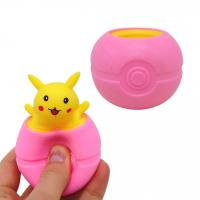 Антистрес “Аніме. Пікачу в покеболі”, рожевий MIC MS-24-10-1362