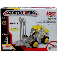 Конструктор металевий Погрузчик (82 дет) MIC 1104