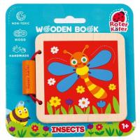Деревʼяна іграшка Деревʼяна книга. Комахи Vladi Toys RW3033