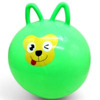 Мʼяч фітбол Звірята з вушками, 45 см (салатовий) MIC BT-PB-0219