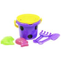Пісочний набір Горошок, 6 елем. (фіолетовий) М.Тoys 23245