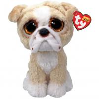 Дитяча іграшка м’яконабивна Beanie Booʼs. АНГЛІЙСЬКИЙ БУЛЬДОГ POOCH 15 см TY 37371