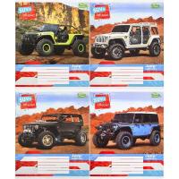 Зошит кольоровий 12 аркушів, клітинка (20 штук в упаковці) Мрії Збуваються 2612