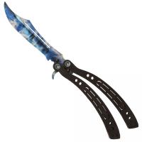 Ніж Метелик CS GO (Crystall) Сувенир-Декор BAL-C