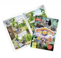 Книга-комікс Суперкоманда, Врятуємо Мавпоострів MiC LS3548-52