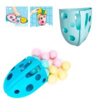 Органайзер для ванної (+12 кульок), бірюзовий Технок 7778