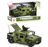 Інтерактивний інерційний військовий броньований джип (хакі) WENYI WY610A