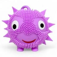 Антистрес-світяшка Сонечко (8 см) бузковий MIC C13808