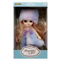 Дитяча іграшкова лялька 1361-1 шарнірна, розмір 15 см