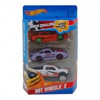 Набір металевих машинок Hot Wheels, 3 штуки,  Вид 1 MIC TF906