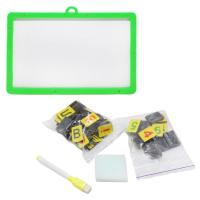 Дошка магнітна, з набором літер і цифр (зелена) MiC ДП-01