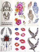 Набір тату Середня. Мікс № 2 MIC FF-25,FF-27,FF-007,FF-015