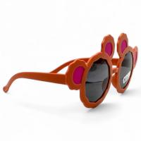 Окуляри дитячі (сонцезахисні) Ведмедик теракотовий MIC 6212