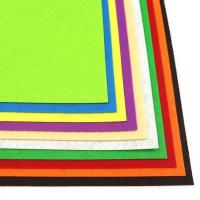 Фетрові листи для рукоділля HQ170-MIX2, 1,2 мм, А4