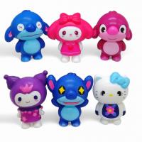 Сквіш антистрес Стіч/аніме Sanrio (Куромі, Хеллоу Кітті, Моя Мелоді), мікс, 1 штука MIC C68758