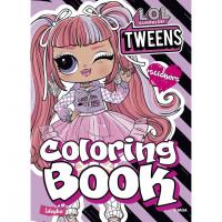 Дитяча книжка-розмальовка "Tweens Ali Dance" LCB9 зі стікерами