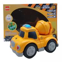 Машинка-конструктор інтерактивна Бетономішалка, магнітна, зі світлом Lefei 9901/9901-1/9902/9903