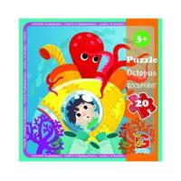 Пазли В океані,(восьминіг), 20 елементів MiC LO6