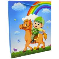 Пакет подарунковий, 32х26х12 см ДІТИ ПЕРСОНАЖІ (ВИД 4) MIC C69734