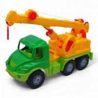Машинка пластикова Автокран, зелений Colorplast 640