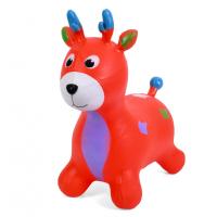 Дитяча іграшка-стрибун "Оленятко" MS 3259(Red) гума, до 20 кг