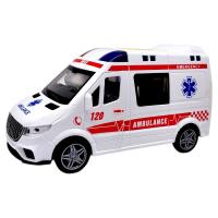 Машина інерційна озвучена, зі світлом (ШВИДКА ДОПОМОГА) MIC YM-9930F