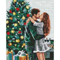 Алмазна мозаїка В улюблених обіймах, (40х50 см) Ідейка AMO7786