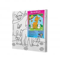 Дитячий набір для розпису Лісові друзі, 25х25 см Riviera Blanca КА-128