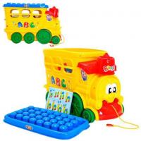 Конструктор-каталка Потяг, 46 елементів JDLT 6080