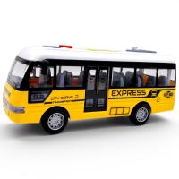 Автобус інерційний на батарейках 19x8x8 см (ЖОВТИЙ) MIC YM-9907F