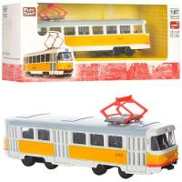 Іграшкова модель Трамвай PLAY SMART 6411 інерційний  6411B