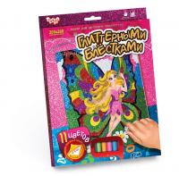 Розфарбування глітером за номерами Фея Dankotoys РГН-02-05