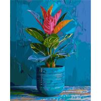 Картина за номерами Тропічна квітка 40х50 см Origami LW3535