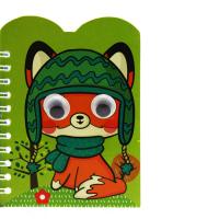 Блокнот Оченята: Рижий кіт Апельсин Б-Ф7-50