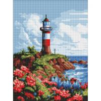 Алмазна мозаїка Мальовничий край 30х40 см Ідейка AMO8144