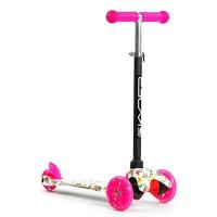 Самокат триколісний Skyper, дитячий, рожевий, метелик MIC 112-70899