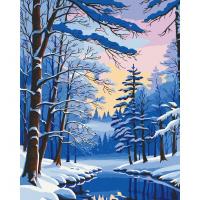 Картина за номерами Зимовий ліс 40x50 см Art Craft 11048-AC